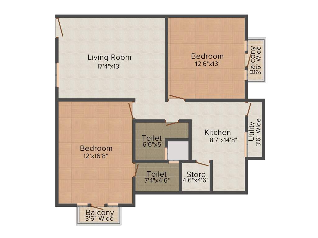 Sree Yogaa Varun Construction Varun Lotus (2BHK+2T (1,296 sq ft) 1296 sq ft)