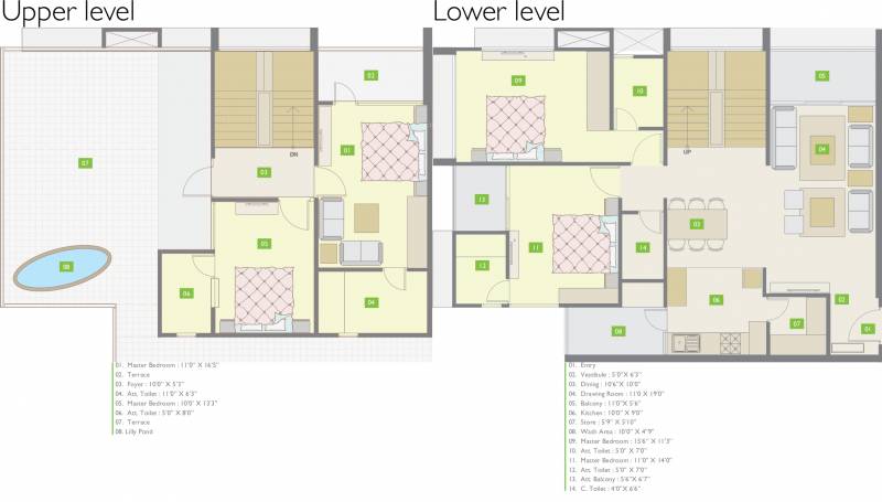 Siddhi Aarohi Agha (4BHK+5T (3,420 sq ft)   Pooja Room 3420 sq ft)