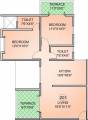 RajHeramba Regalia Residency (2BHK+2T (1,120 sq ft) 1120 sq ft)
