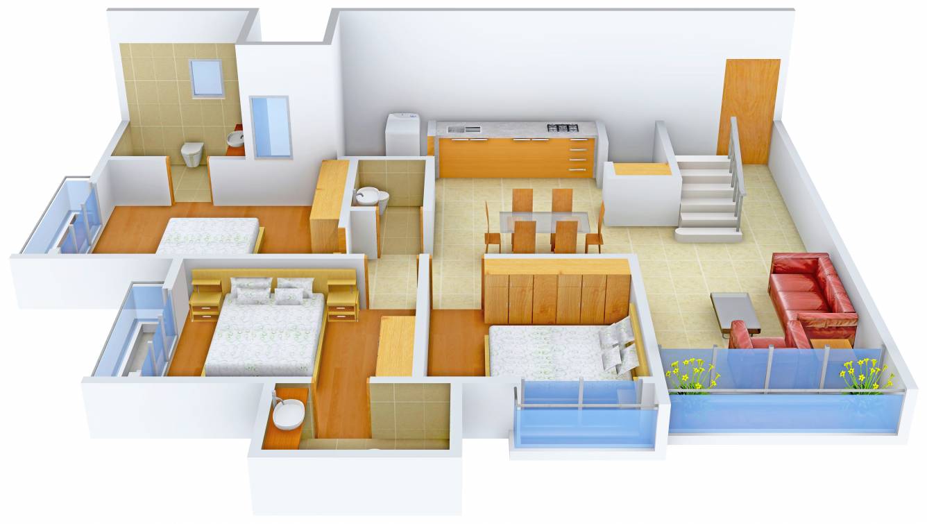 Rushabhdev Sharan Sapphire (4BHK+4T (2,178 sq ft) 2178 sq ft)