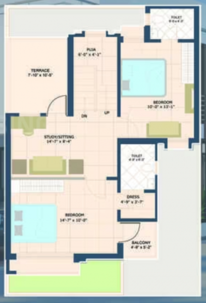  devansh-harmonny Floor Plan First Floor Plan