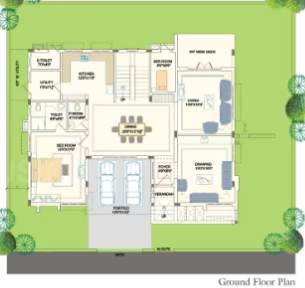  infiniti homes Floor Plan Ground Floor Plan