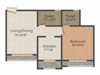 Parikh Peninsula Park (1BHK+1T (595 sq ft) 595 sq ft) Parikh Peninsula Park (1BHK+1T (595 sq ft) 595 sq ft)