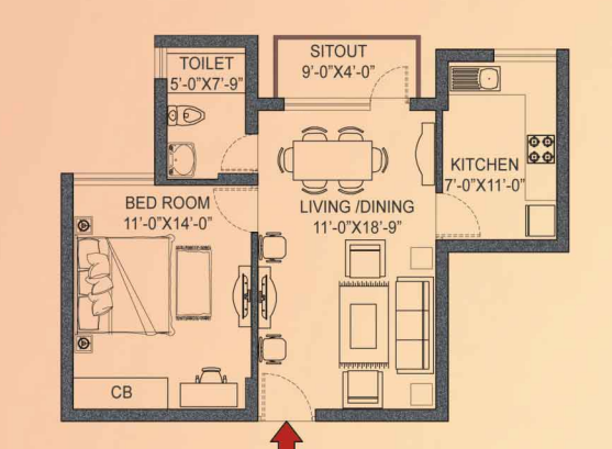  pratham-apartments Floor Plan Floor Plan