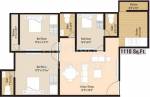 Future Pineville (3BHK+3T (1,110 sq ft) 1110 sq ft) Future Pineville (3BHK+3T (1,110 sq ft) 1110 sq ft)