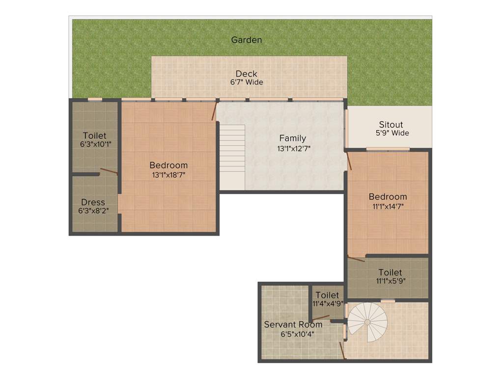 Anand Aqua Bay (4BHK+4T (2,990 sq ft) 2990 sq ft)