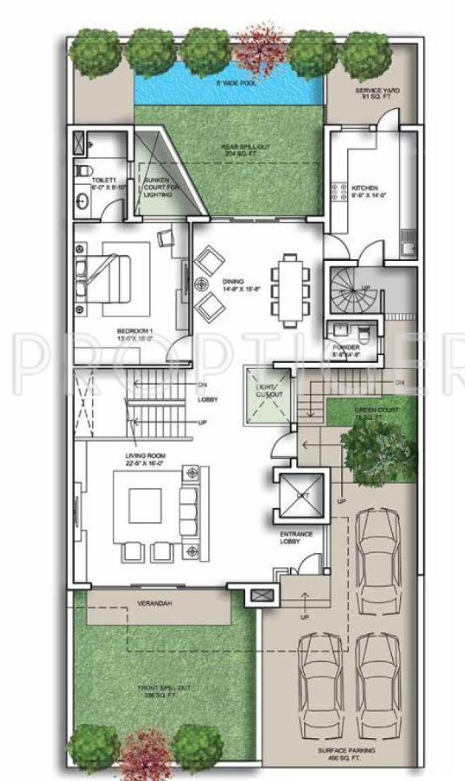  the westerlies Floor Plan Ground Floor Plan