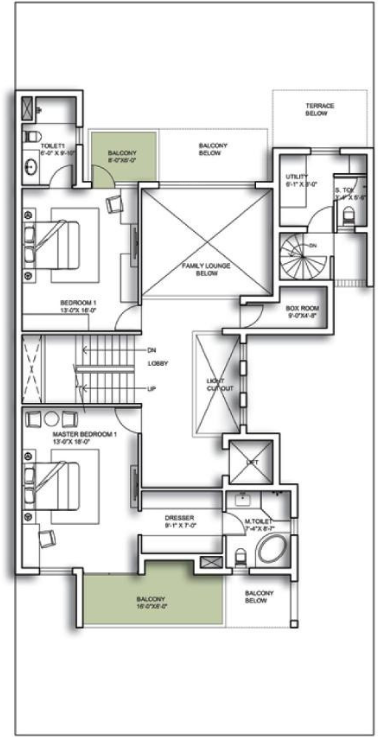  the westerlies Floor Plan Second Floor Plan