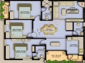 Indra Prastha (3BHK+3T (1,465 sq ft) 1465 sq ft) Indra Prastha (3BHK+3T (1,465 sq ft) 1465 sq ft)