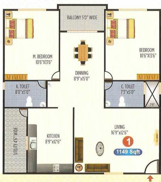  ample Floor Plan Floor Plan