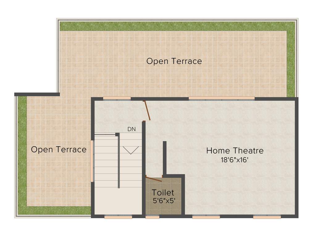 Giridhari Villa Onyx (3BHK+3T (3,000 sq ft) + Pooja Room 3000 sq ft)