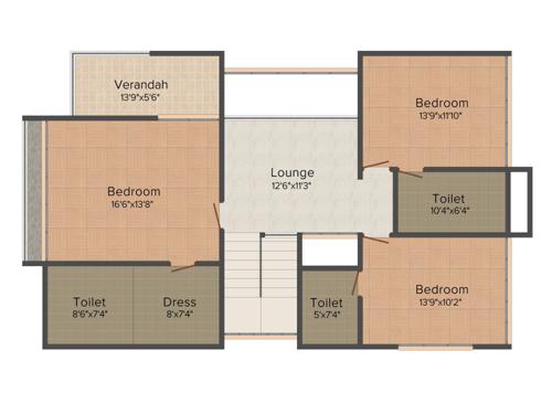Gala Villa Aqua (4BHK+6T (3,420 sq ft) 3420 sq ft) Gala Villa Aqua (4BHK+6T (3,420 sq ft) 3420 sq ft)
