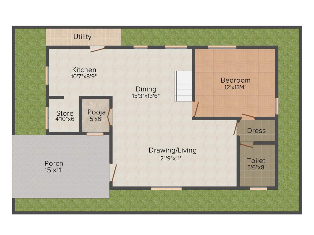 Niyas Libdom Luxury Villas (3BHK+3T (2,273 sq ft) 2273 sq ft)