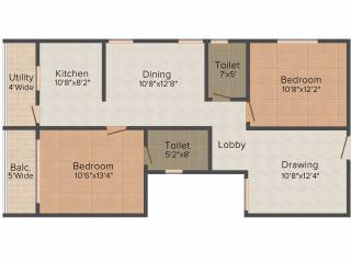 Pavani Sarovar Phase 1 (2BHK+2T (1,120 sq ft) 1120 sq ft) Pavani Sarovar Phase 1 (2BHK+2T (1,120 sq ft) 1120 sq ft)