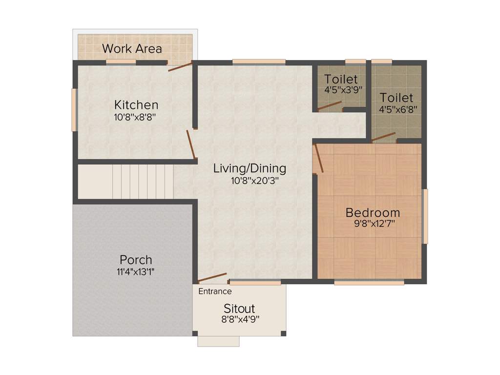 Shreeji Vrindavan Garden (3BHK+4T (1,477 sq ft) 1477 sq ft)