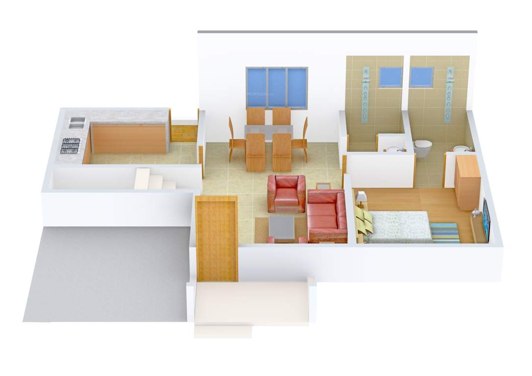 Shreeji Vrindavan Garden (3BHK+4T (1,477 sq ft) 1477 sq ft)