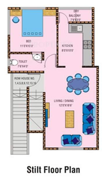 Pharande Comfort Cushion (3BHK+3T (2,680 sq ft) 2680 sq ft)