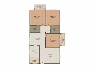 Shakthi Shakthi Fairmont (3BHK+3T (1,330 sq ft) 1330 sq ft) Shakthi Shakthi Fairmont (3BHK+3T (1,330 sq ft) 1330 sq ft)