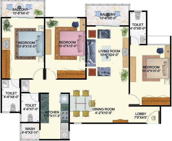  shalimar-palms Floor Plan Floor Plan
