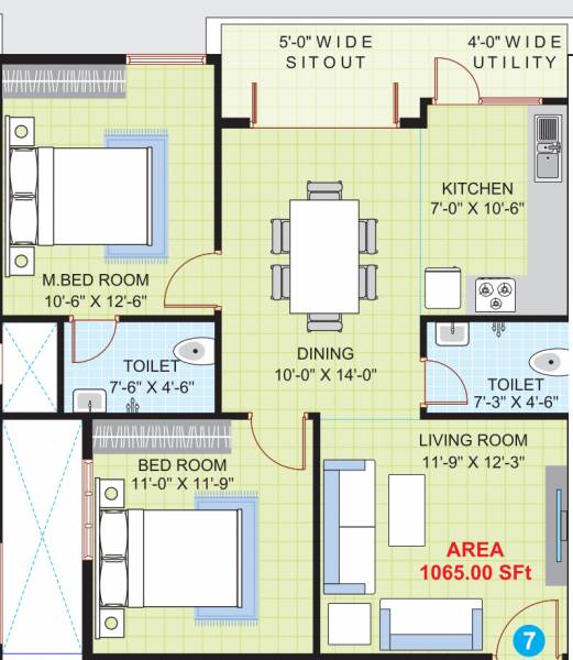  paradise Floor Plan Floor Plan