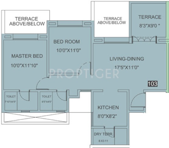 Goyal My Home MH14 Punawale (2BHK+2T (1,083 sq ft) 1083 sq ft)