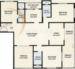 Purple Winterberry Purple (3BHK+3T (1,804 sq ft) 1804 sq ft) Purple Winterberry Purple (3BHK+3T (1,804 sq ft) 1804 sq ft)