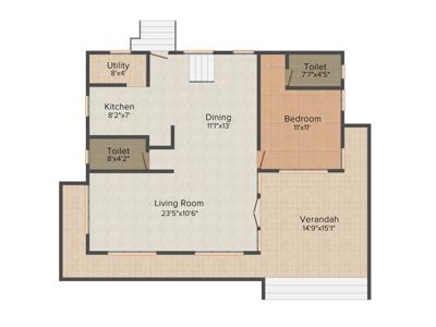 Green Yamini (3BHK+2T (2,100 sq ft) 2100 sq ft)