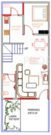  singapore township phase i villa Floor Plan Ground Floor Plan