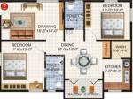 Jyothi GT Enclave (2BHK+2T (1,238 sq ft) 1238 sq ft)