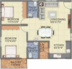 Pyramid Mahika (2BHK+2T (972 sq ft) 972 sq ft) Pyramid Mahika (2BHK+2T (972 sq ft) 972 sq ft)
