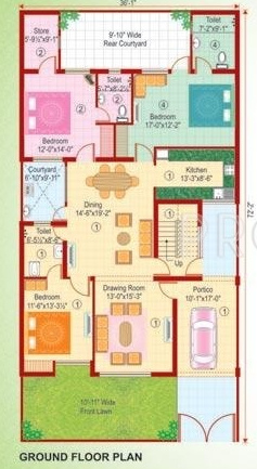  city Floor Plan Ground Floor Plan