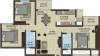 Corporate Arcadia (3BHK+2T (1,404 sq ft) 1404 sq ft)