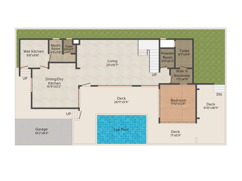 Nitesh Fisher Island (4BHK+5T (5,281 sq ft) + Study Room 5281 sq ft)