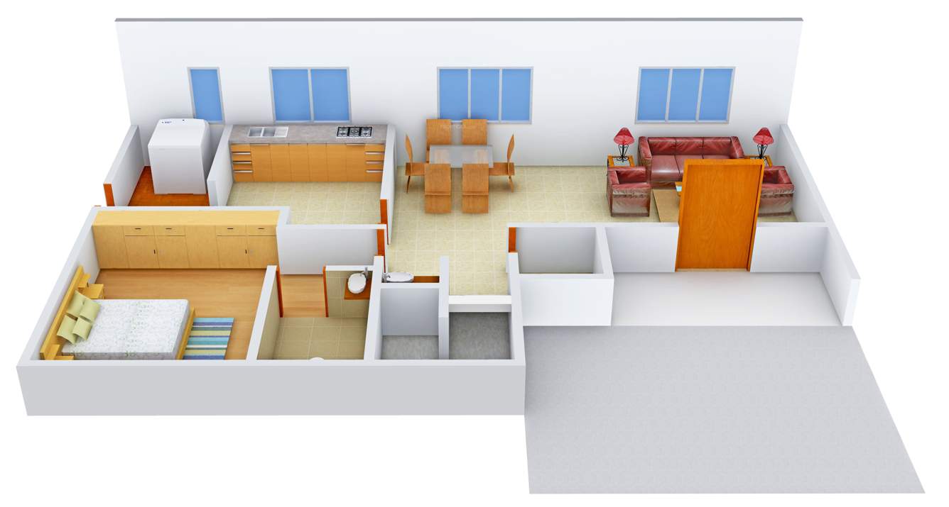 National Merry Land Villas (3BHK+3T (1,901 sq ft) 1901 sq ft)