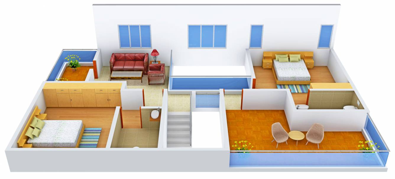 National Merry Land Villas (3BHK+3T (1,901 sq ft) 1901 sq ft) National Merry Land Villas (3BHK+3T (1,901 sq ft) 1901 sq ft)