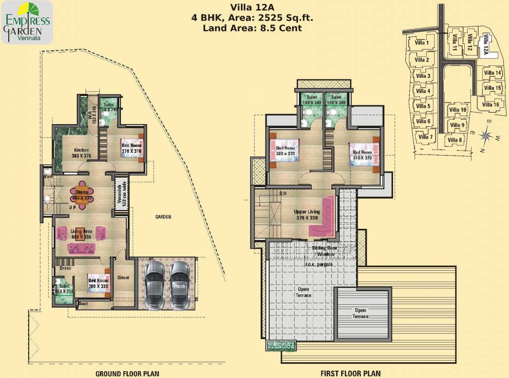 National Empress Garden Villas (4BHK+4T (2,404 sq ft) 2404 sq ft)