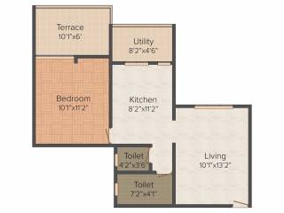 Maple Aapla Ghar Kirkatwadi (1BHK+1T (659 sq ft) 659 sq ft) Maple Aapla Ghar Kirkatwadi (1BHK+1T (659 sq ft) 659 sq ft)
