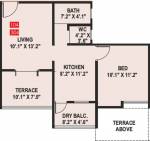 Maple Aapla Ghar Kirkatwadi (1BHK+1T (666 sq ft) 666 sq ft)