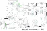 NCC Urban Nagarjuna Green Valley (3BHK+3T (1,701 sq ft) 1701 sq ft) NCC Urban Nagarjuna Green Valley (3BHK+3T (1,701 sq ft) 1701 sq ft)