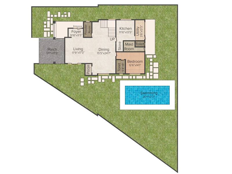 Prestige Royal Woods (4BHK+5T (4,960 sq ft) + Servant Room 4960 sq ft)