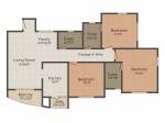 Confident Althena (3BHK+3T (1,445 sq ft) 1445 sq ft) Confident Althena (3BHK+3T (1,445 sq ft) 1445 sq ft)