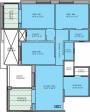 Eklavya Ekaika (3BHK+3T (1,603 sq ft) 1603 sq ft) Eklavya Ekaika (3BHK+3T (1,603 sq ft) 1603 sq ft)