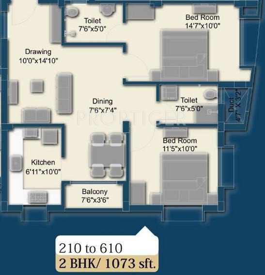 AB Ayush Residency (2BHK+2T (1,073 sq ft) 1073 sq ft) AB Ayush Residency (2BHK+2T (1,073 sq ft) 1073 sq ft)