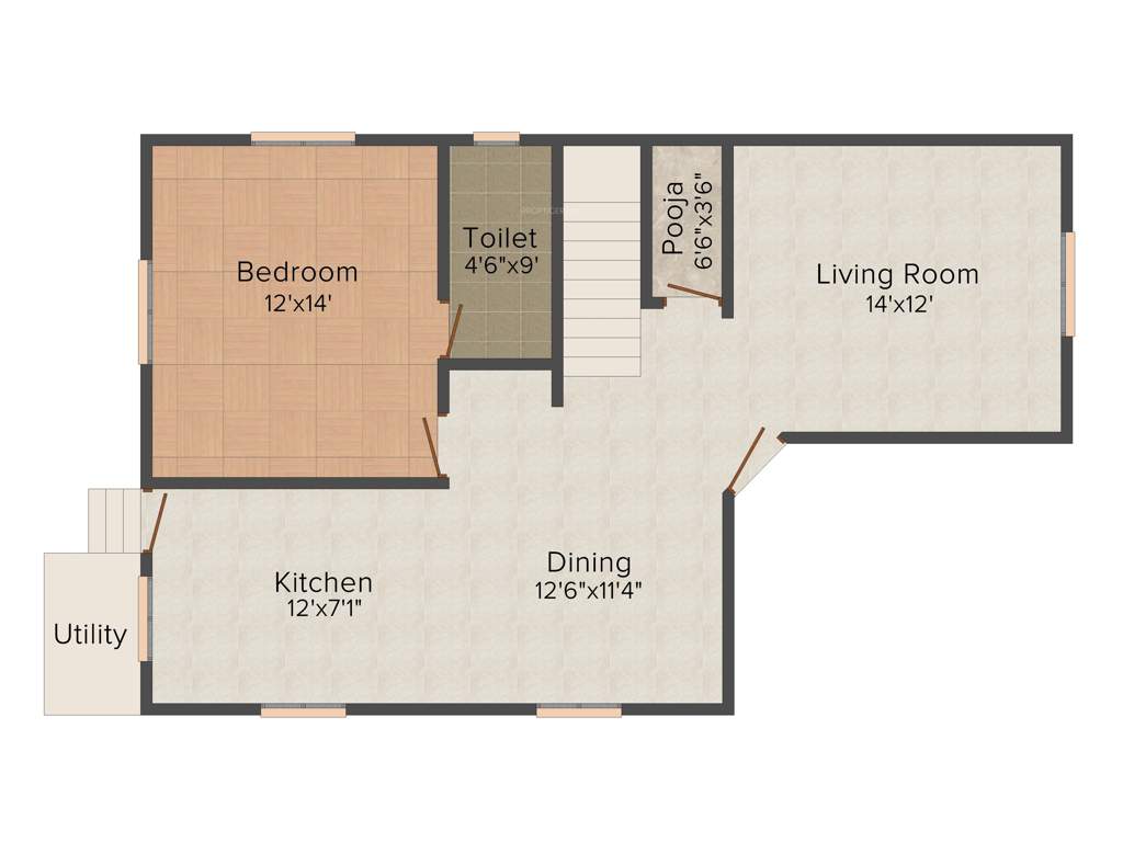 Rams Blue Bay Villas (3BHK+3T (2,350 sq ft)   Pooja Room 2350 sq ft)