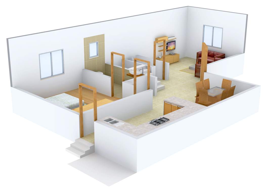 Rams Blue Bay Villas (3BHK+3T (2,350 sq ft)   Pooja Room 2350 sq ft)