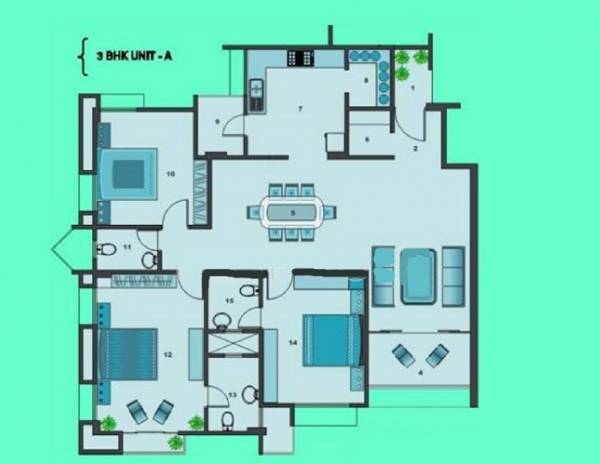  la-habitat Floor Plan Floor Plan