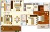 Ozone Urbana Alcove (3BHK+3T (2,118 sq ft) 2118 sq ft)