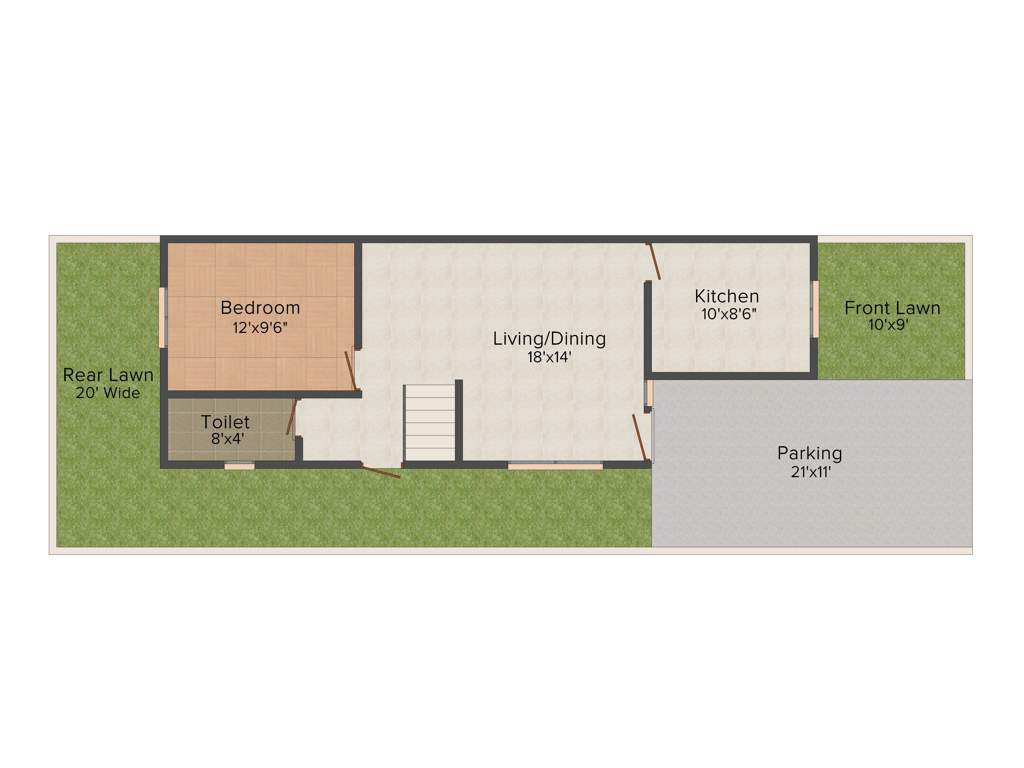 Sare CrescentParC (3BHK+3T (1,741 sq ft) 1741 sq ft)