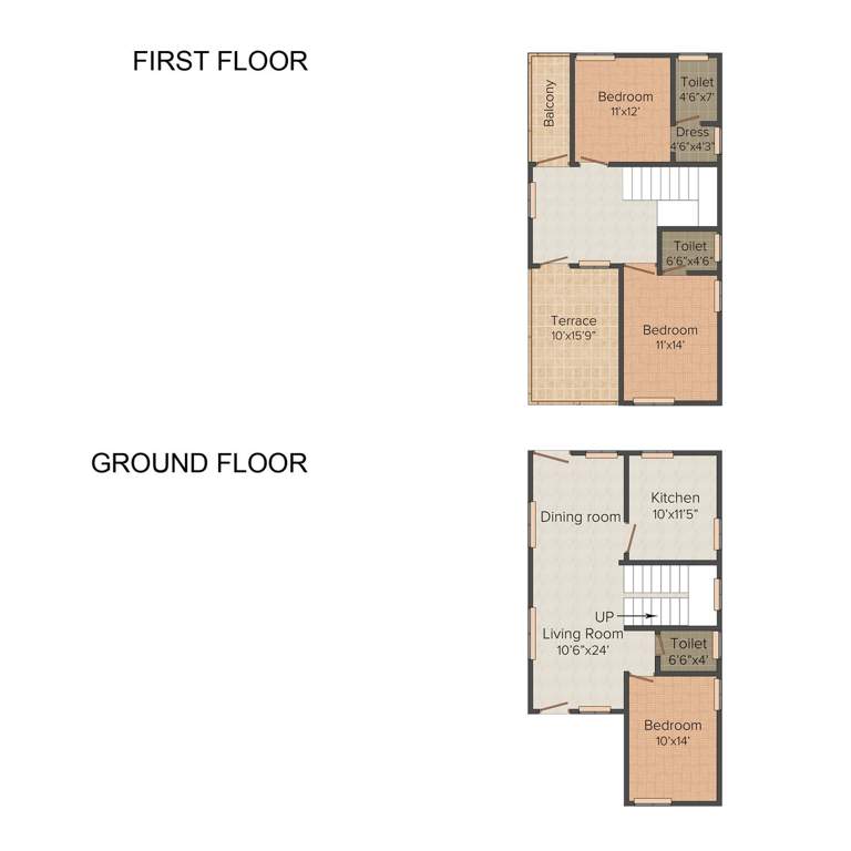 Bommaku RNS Dream Homes (3BHK+3T (1,800 sq ft) 1800 sq ft)