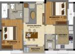 Pearl Amla (2BHK+2T (840 sq ft) 840 sq ft)